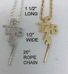 TCB NECKLACE WHITE